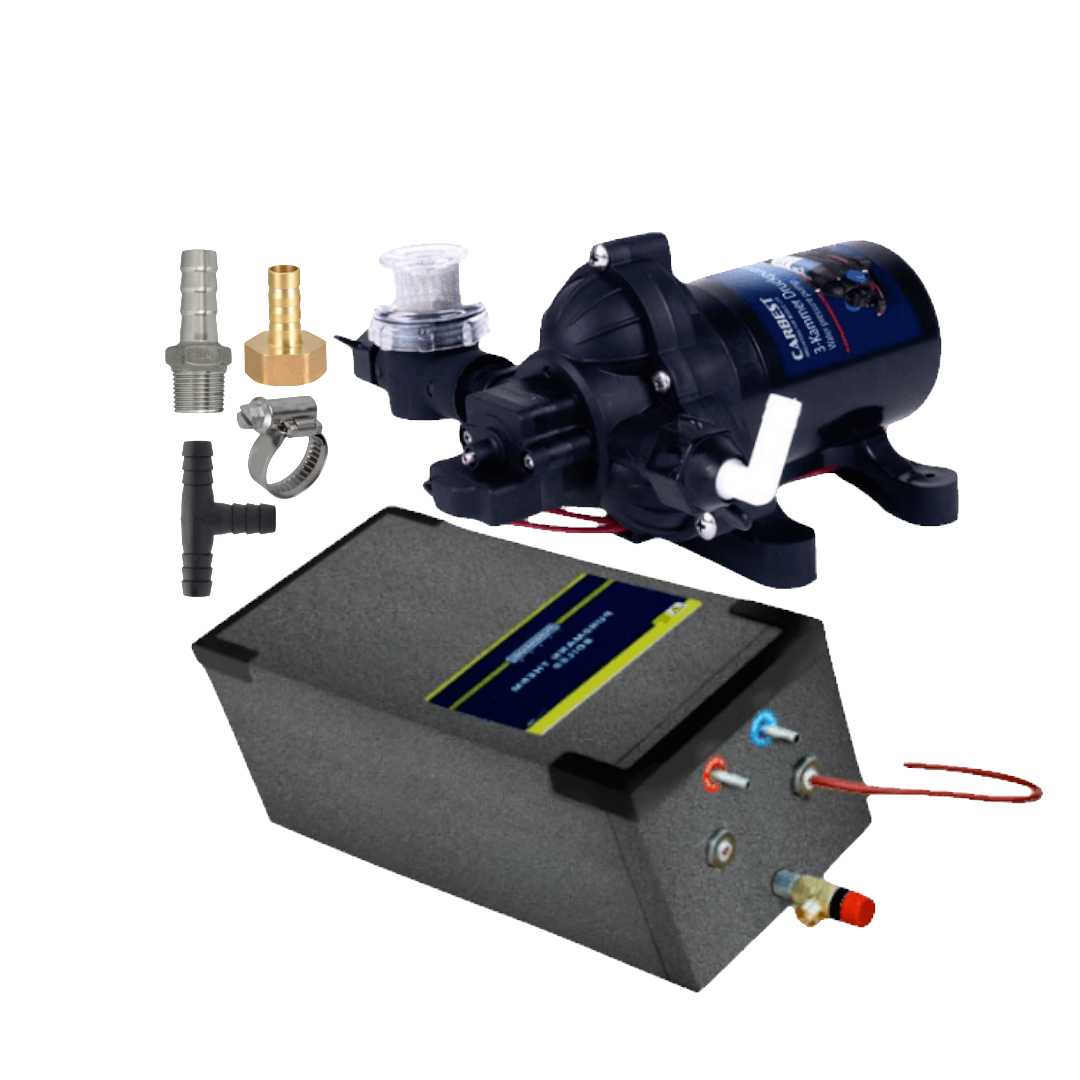Carbest Automatische Druck- Wasserpumpe 12V 10Liter/min 2,8bar