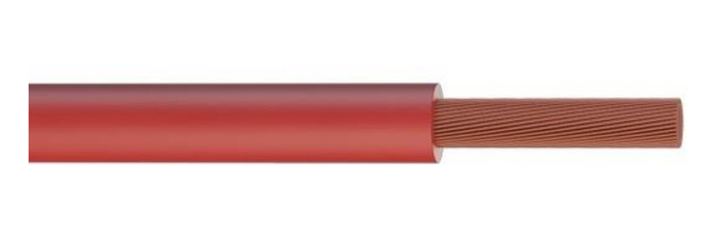 Kupferlitze 2,5mm² einadrig Strom Kabel 1m Leitung isoliert 60V Rot Klasse  5, Kfz Kabel, Strom- Wandler & Laden, Auto